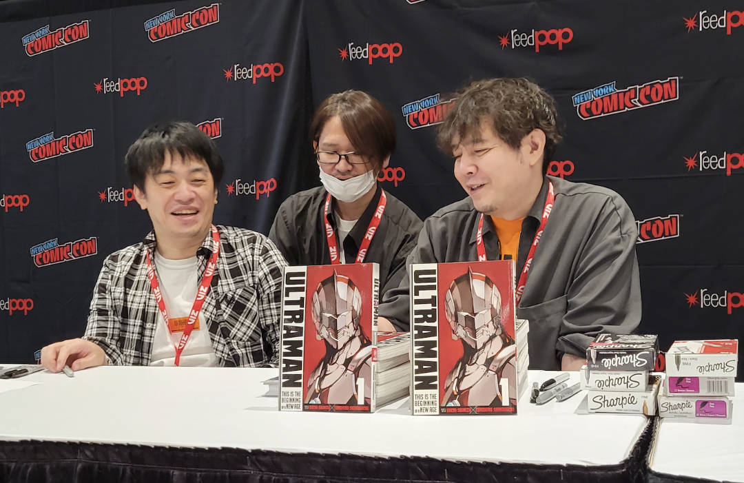 MANGA CREATORS GIFT ULTRAMAN TO FANS AT NYCC 2022