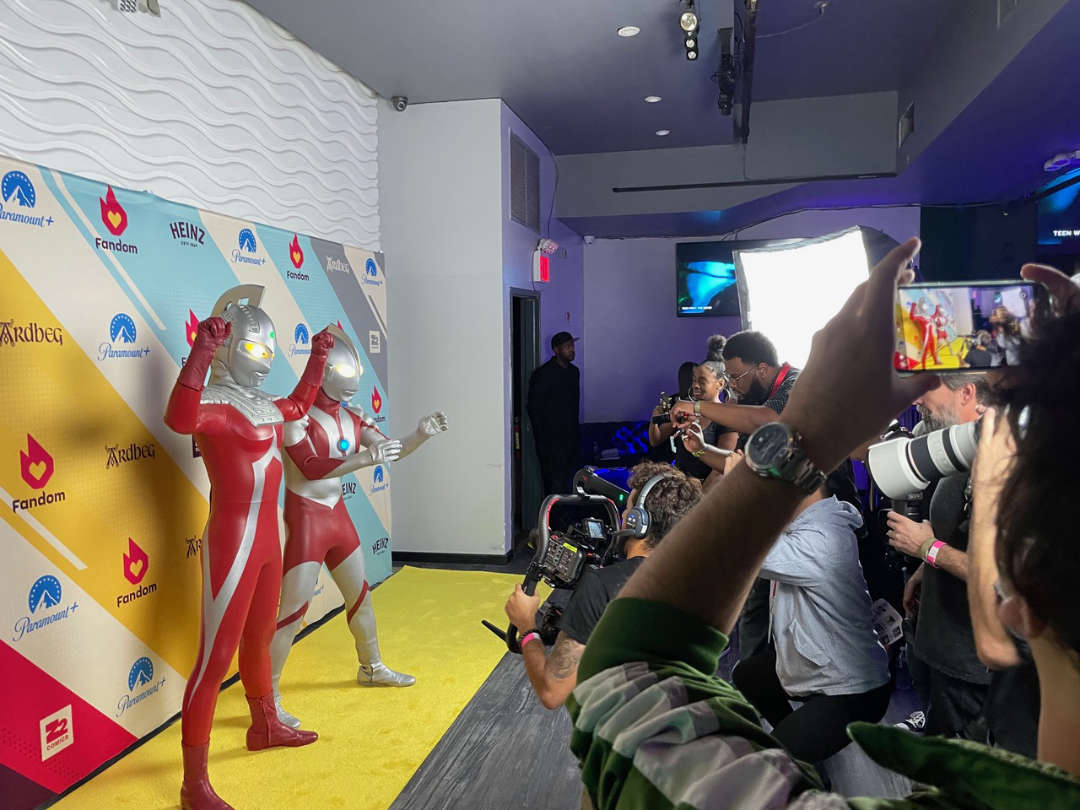 ULTRAMAN WALKS THE RED CARPET AT FANDOM EVENT