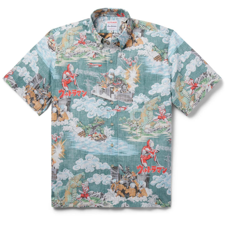 REYN SPOONER LAUNCHES LIMITED EDITION ULTRAMAN ALOHA PRINT SHIRT