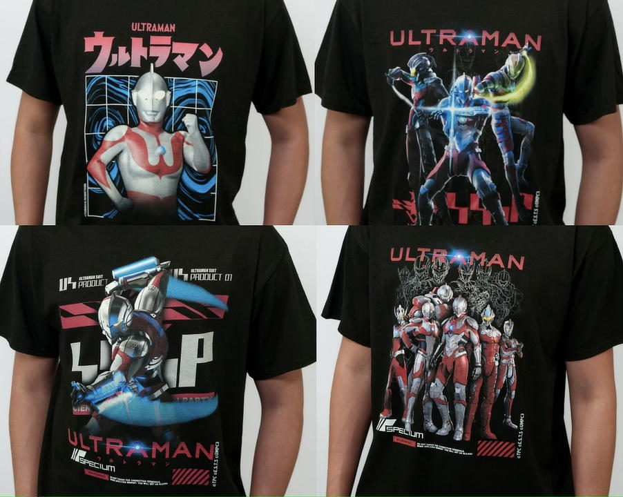 NERDS Clothing Launches Classic and Anime Ultraman T-Shirts