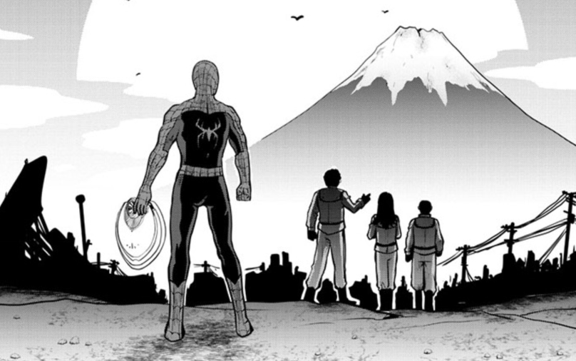 Looking at Ultraman Through Spider-Man's Eyes in Ultraman: Along Came a Spider-Man Chapter 3 and 4